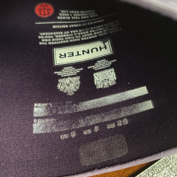 Hunter Rubber Knee-High Tall Gloss Rain Boots - Picture 14 of 15